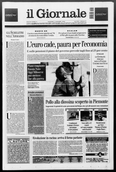 Il giornale : quotidiano del mattino